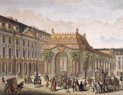 Vue de la Place de Louis le Grand, avec l