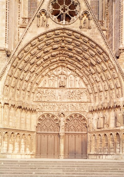 Vue de la façade ouest - French School