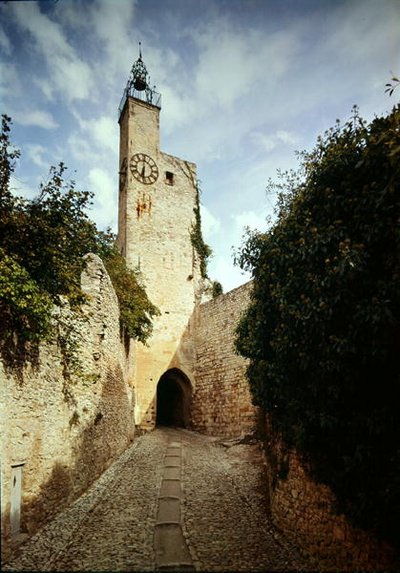 Vue du beffroi - French School