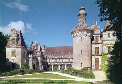 Vue de la cour et de la tour, 1536-48 - French School