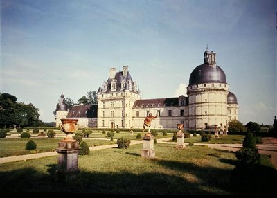Vue de la façade est, construction commencée en 1540 - French School
