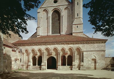 Vue du porche d
