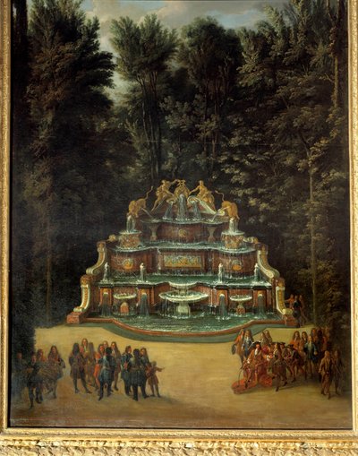 Vue de la fontaine du Buffet d
