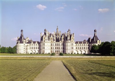 Vue de la façade nord-ouest, 1519-46 - French School