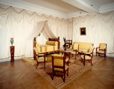 Vue de la chambre de l
