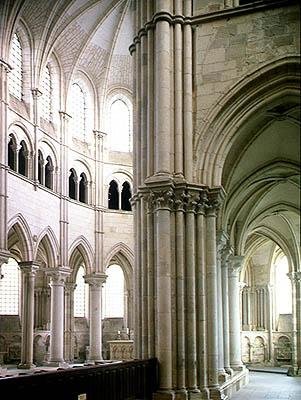Vue du transept et d