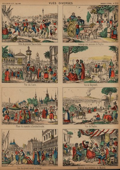 Vues du monde entier - French School