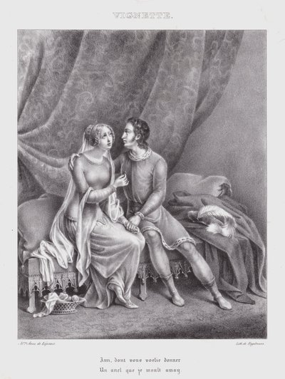 Vignette (litho) - French School