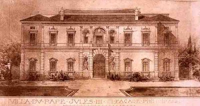 Villa Giulia, Rome, de 