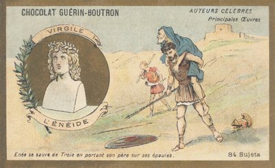 Virgile (70 av. J.-C.-19 av. J.-C.), poète latin, auteur de « L