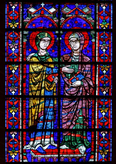 Vierge Marie - Visitation - French School
