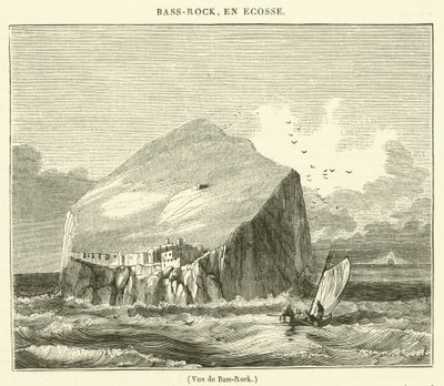 Vue de Bass-Rock - French School