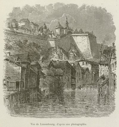 Vue de Luxembourg - French School