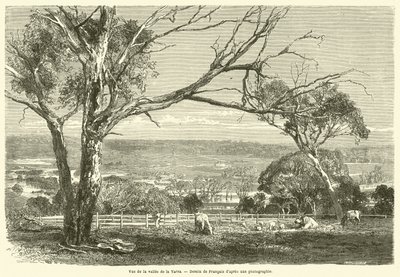 Vue de la vallée de la Yarra - French School