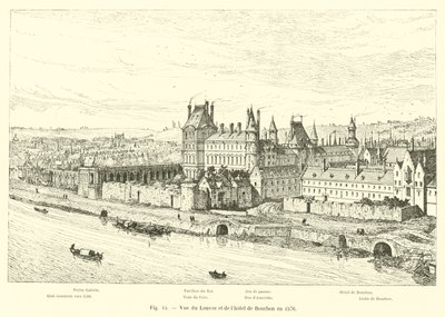 Vue du Louvre et de l