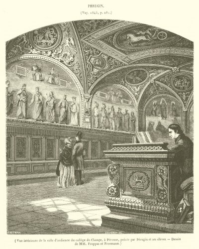 Vue intérieure de la salle d