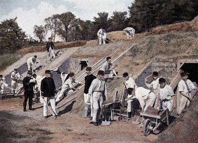 Guerre des mines (défense) - dans « Album militaire » - Génie - French School