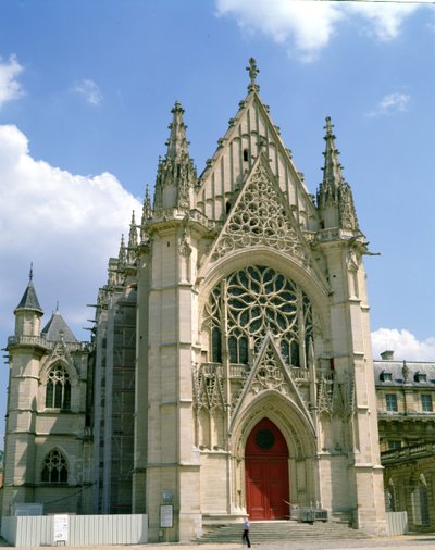 Façade ouest de la chapelle - French School