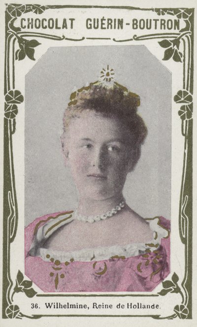 Wilhelmine, Reine de Hollande - French School