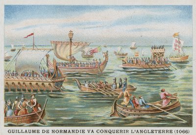 Guillaume le Conquérant en route pour conquérir l