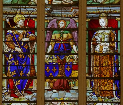 Saint Louis et Marguerite de Provence - French School