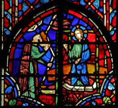 La fille de Juda buvant le vin de la colère de Dieu - French School