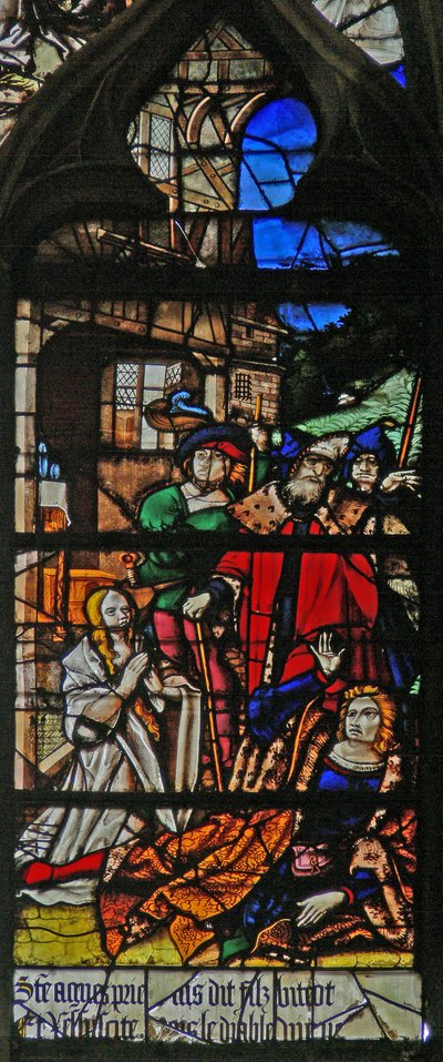 Sainte Agnès - ressuscite un Romain - French School