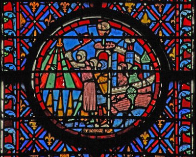 Les Assyriens sortent - French School