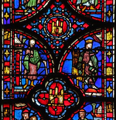 Haman dans la cour du palais Esth VI 5-10 - French School