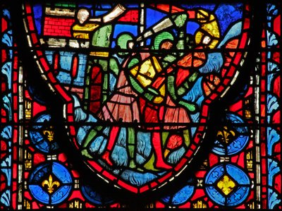 Saintes Reliques : Crésus, roi des Perses, dévaste Jérusalem - French School