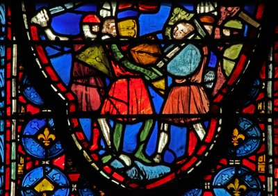 Saintes Reliques : Héraclius combat le fils de Crésus - French School