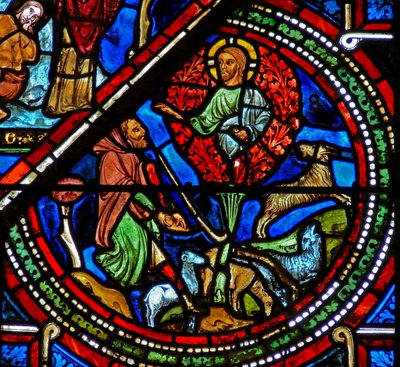 Moïse et le Buisson ardent - French School