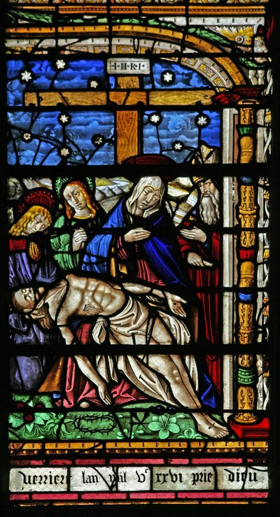 Fenêtre w19 - La Pietà - French School