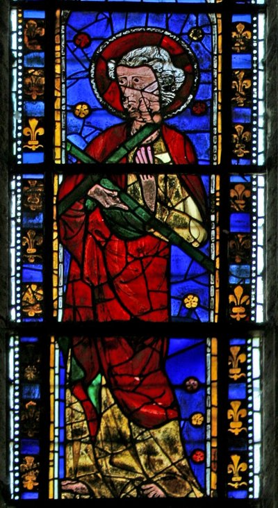 Fenêtre w202 représentant Saint André - French School