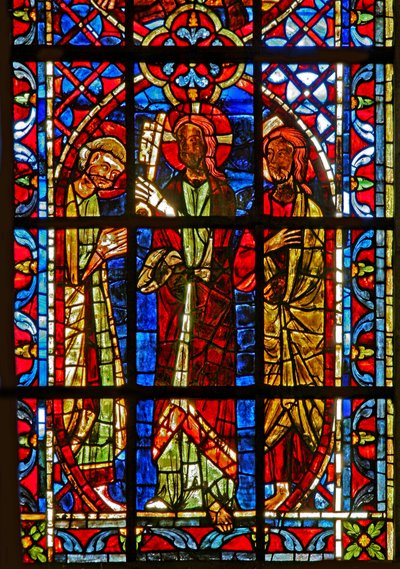 Saint Pierre reçoit les clés de Christ en présence de Saint Paul - French School