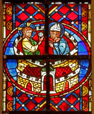 Saint Denis reçoit la communion en prison - French School