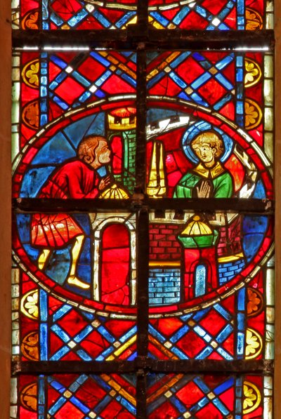 Saint Vincent convertit son geôlier - French School