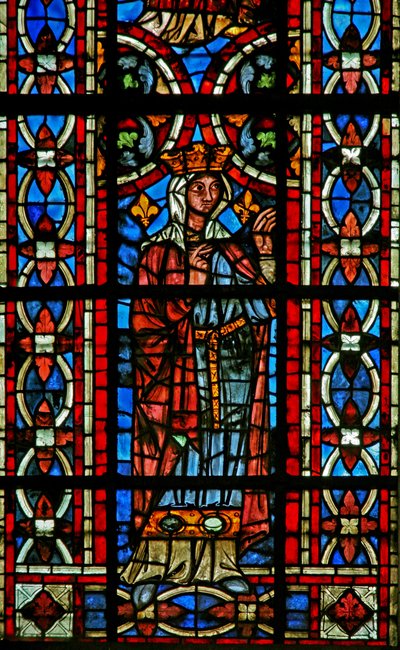 Scène de la vie de Sainte Hélène : la reine Gratulie de Corinthe reçoit son médecin - French School