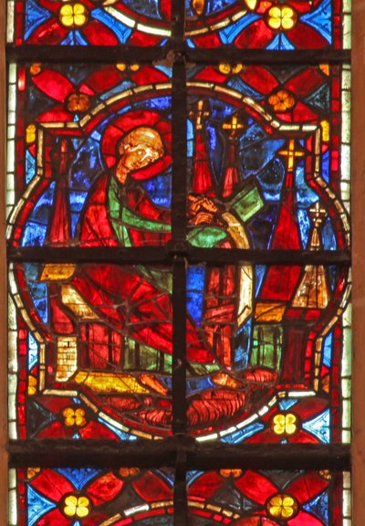 Saint Jean écrit le Livre de l