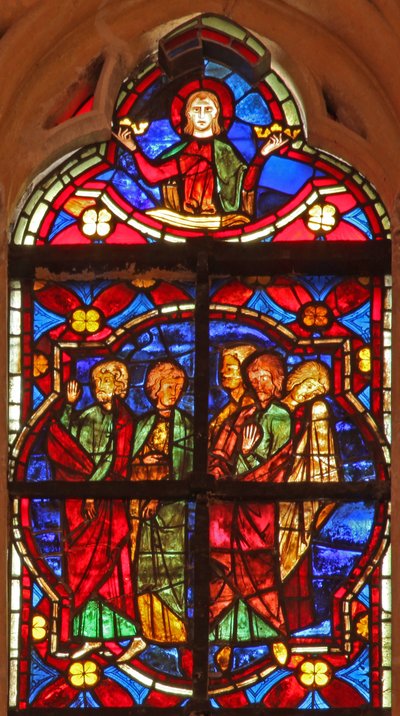 Disciples de Saint Jean pleurent - French School