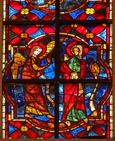 Annonciation de Saint Jean-Baptiste à Zacharie dans le temple - French School