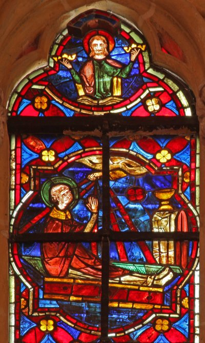 Mort et assomption de Saint Jean - French School