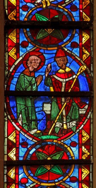 Saint Étienne est envoyé par son évêque - French School
