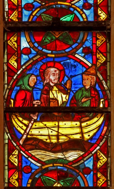 Scène de la vie de Saint Thomas : Thomas part en Inde avec Abanes - French School