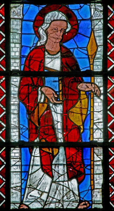 Fenêtre w219 représentant Saint Thomas - French School