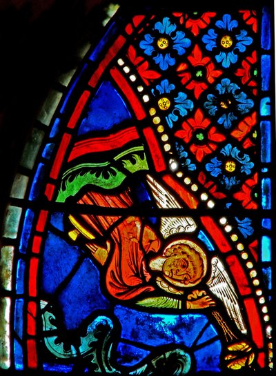 Un ange encensant - French School