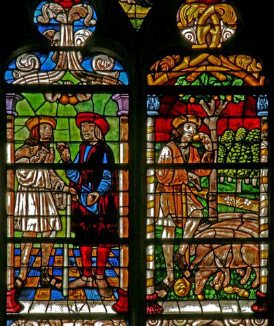 Le retour du fils prodigue : il cherche du travail ; garde les cochons - French School