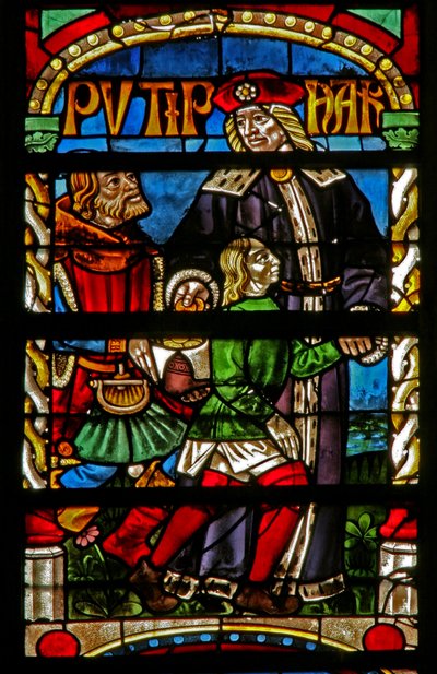 Joseph est vendu à Potiphar - French School