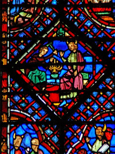 Moïse regarde Bezalel fabriquer la Menora Ex XXXVII 17-24 - French School