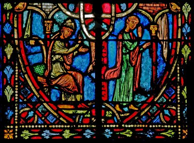 Fenêtre w2 représentant une scène de l